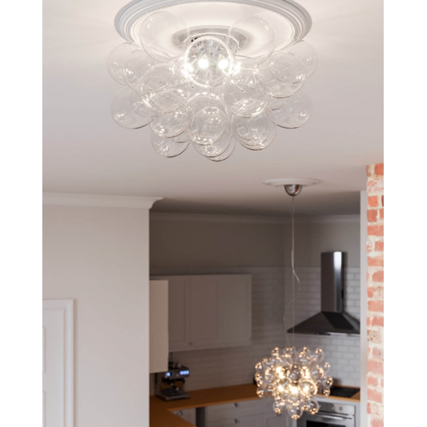 ByRydens - Stropní svítidlo GROSS 6xG9/5W/230V čirá pr. 50 cm