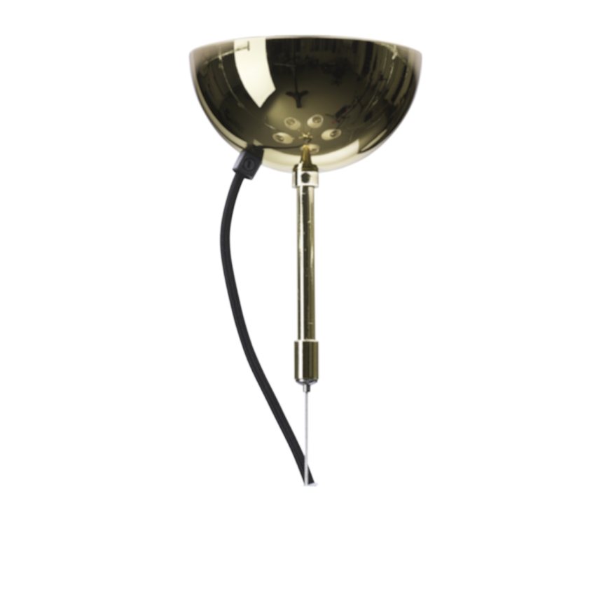 ByRydens - Lustr na lanku LYNF 5xE14/8W/230V mosaz/bílá