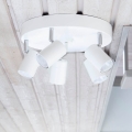 ByRydens - Bodové svítidlo CORRECT 5xGU10/7W/230V bílá pr. 30 cm