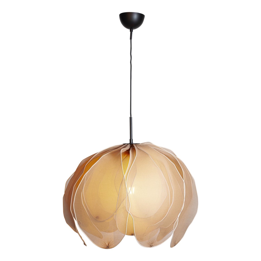 ByRydens - Lustr na lanku LOU LOU 1xE27/5W/230V béžová pr. 80 cm
