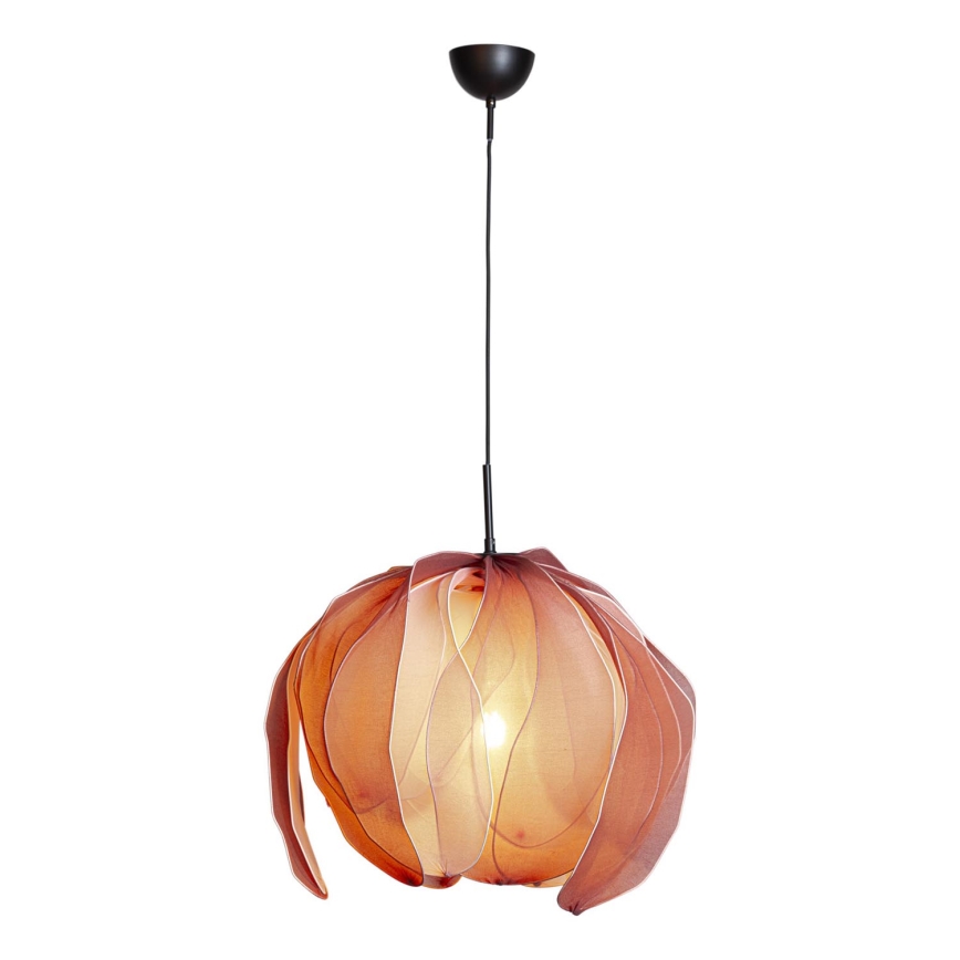 ByRydens - Lustr na lanku LOU LOU 1xE27/5W/230V růžová pr. 80 cm