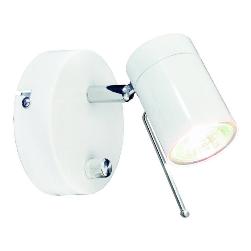 ByRydens - Stmívatelné nástěnné bodové svítidlo CORRECT 1xGU10/7W/230V bílá