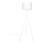ByRydens - Stojací lampa RINA 1xE27/5W/230V bílá