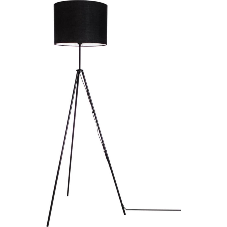 ByRydens - Stojací lampa RINA 1xE27/5W/230V černá