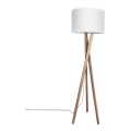 ByRydens - Stojací lampa VEGA 1xE27/5W/230V béžová/bílá