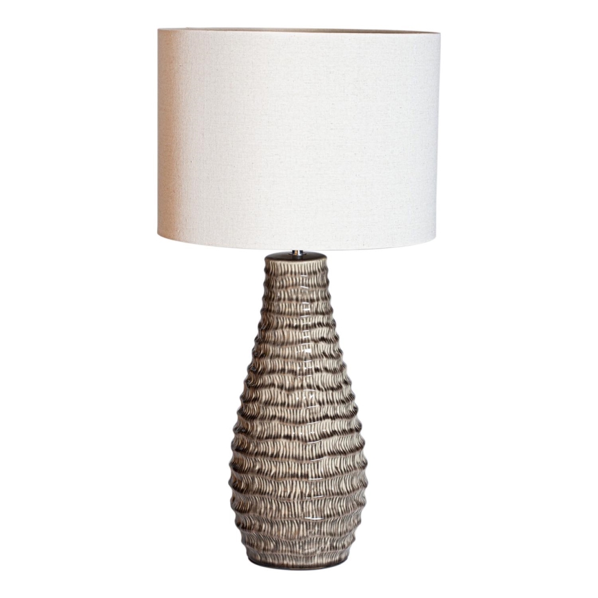 ByRydens - Stolní lampa BARTHA 1xE27/8W/230V béžová