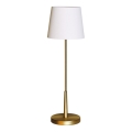 ByRydens - Stolní lampa LUMI 1xE27/8W/230V bílá/zlatá 68,5 cm
