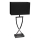 ByRydens - Stolní lampa OMEGA 1xE27/5W/230V černá