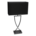 ByRydens - Stolní lampa OMEGA 1xE27/5W/230V černá
