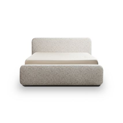 Čalouněná postel bez matrace LAJLA 180x200 cm béžová