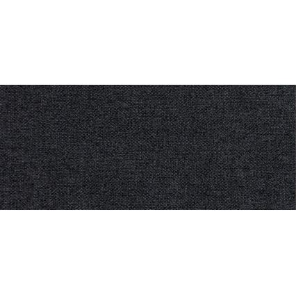 Čalouněná univerzální rozkládací sedací souprava do U OXFORD černá/šedá