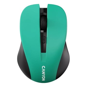 Canyon - Bezdrátová myš 800/1000/1200 DPI 2xAAA zelená