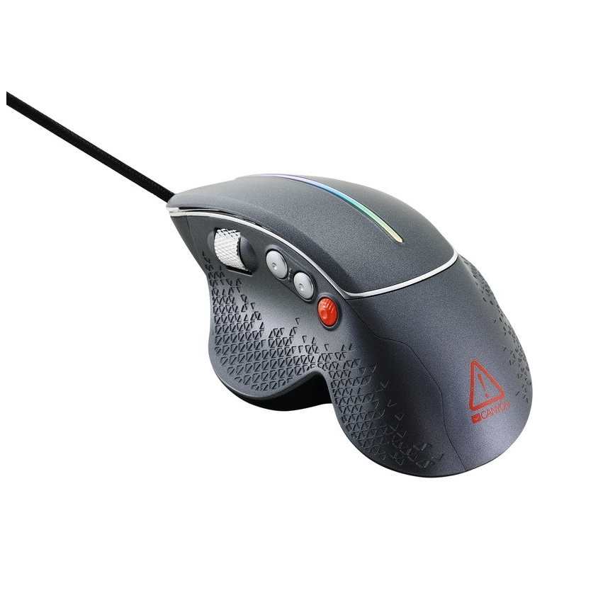 Canyon - LED RGB Herní myš 800/1600/2400/3200/4800/6400 DPI