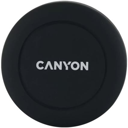 Canyon - Magnetický držák telefonu do auta kulatý černá