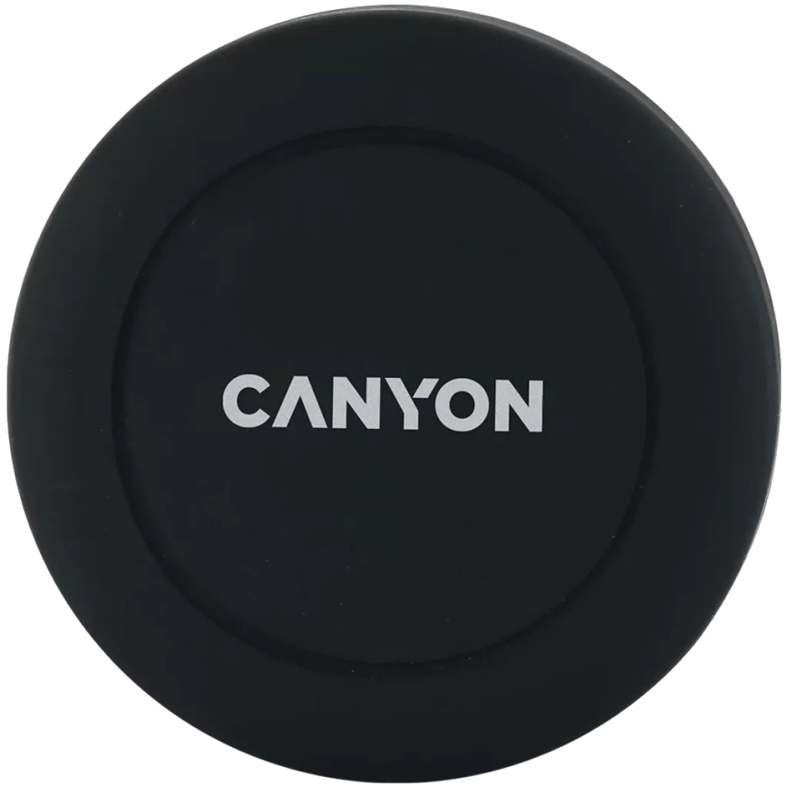 Canyon - Magnetický držák telefonu do auta kulatý černá