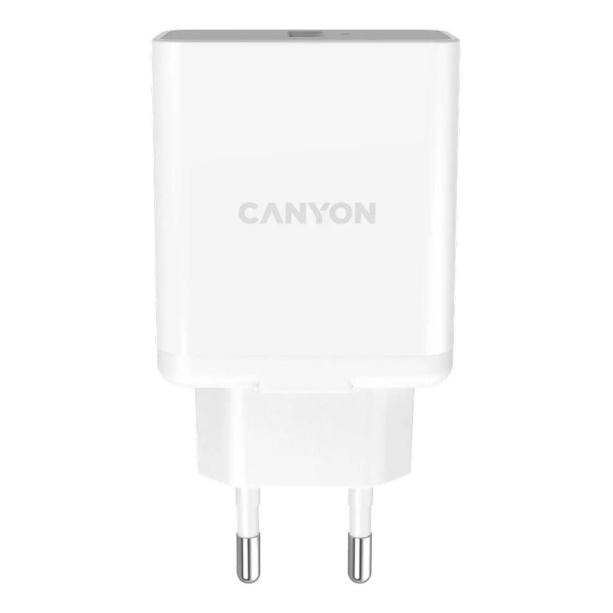 Canyon - Nabíjecí adaptér 1xUSB/230V