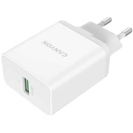 Canyon - Nabíjecí adaptér 1xUSB/230V
