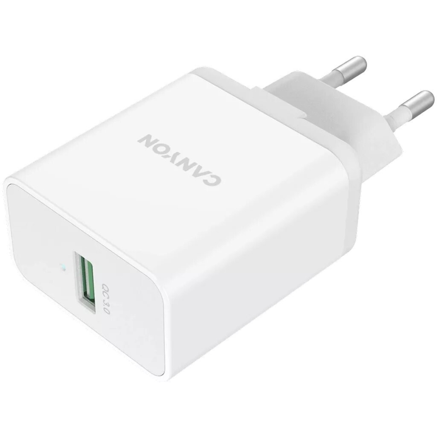 Canyon - Nabíjecí adaptér 1xUSB/230V