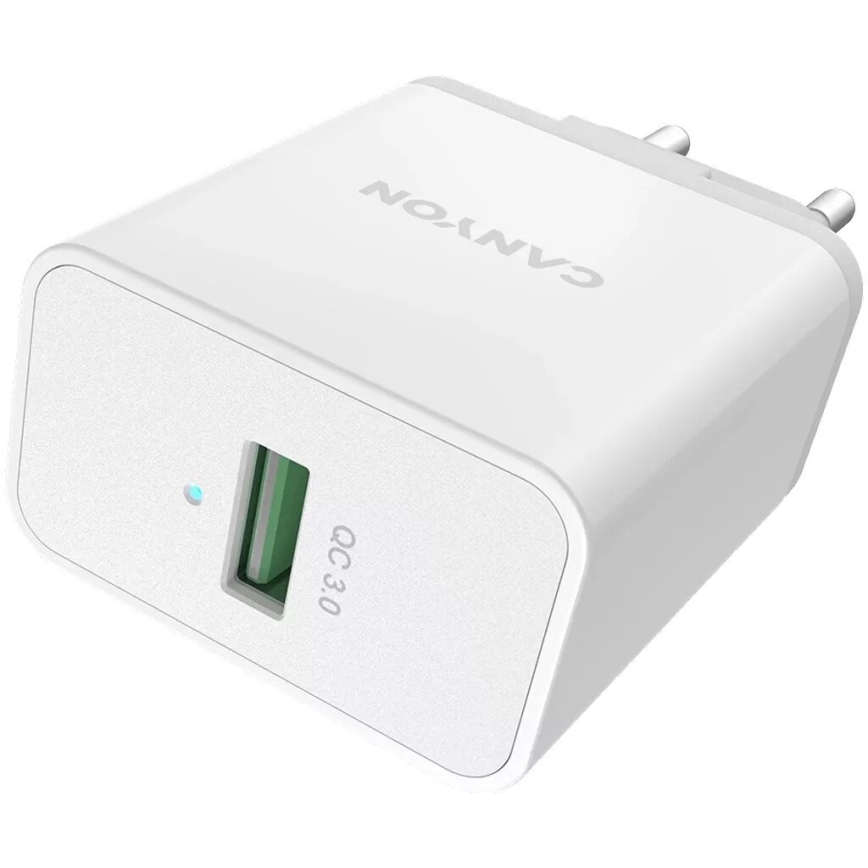 Canyon - Nabíjecí adaptér 1xUSB/230V