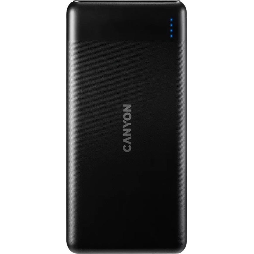 Canyon - Power Bank Power Delivery 10000 mAh černá