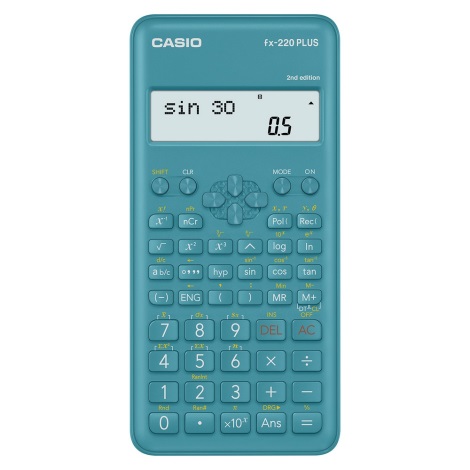 Casio - Školní kalkulačka 1xAAA tyrkysová
