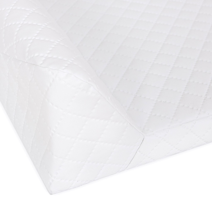 CebaBaby - Přebalovací podložka s pevnou deskou dvouhranná COMFORT 50x70 cm bílá