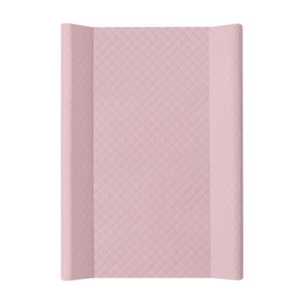 CebaBaby - Přebalovací podložka s pevnou deskou dvouhranná COMFORT 50x70 cm růžová