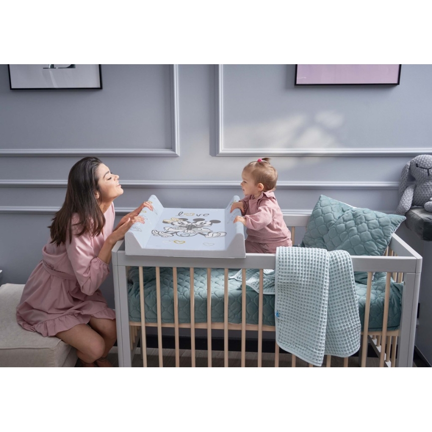 CebaBaby - Přebalovací podložka s pevnou deskou dvouhranná DISNEY 50x70 cm modrá