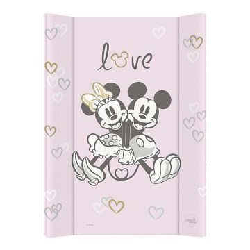 CebaBaby- Přebalovací podložka s pevnou deskou dvouhranná DISNEY 50x70 cm růžová