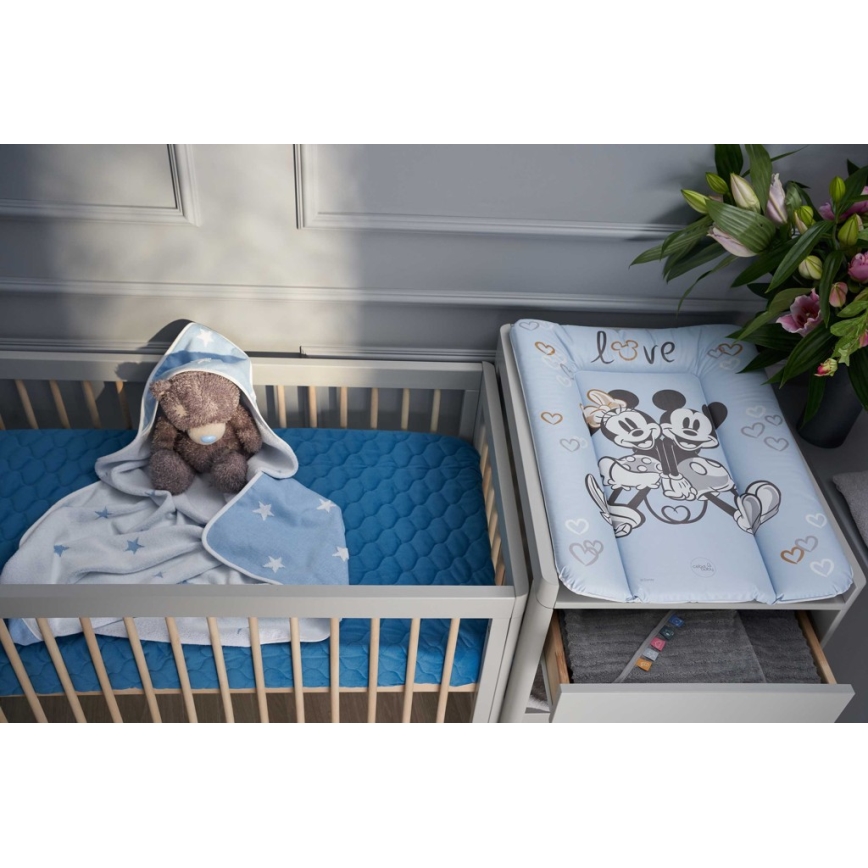 CebaBaby - Přebalovací podložka trojhranná DISNEY 50x70 cm modrá