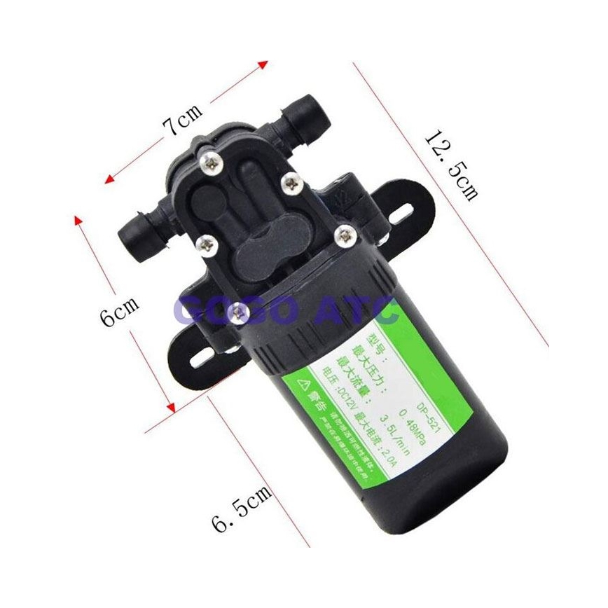 Čerpadlo membránové samonasávací 12V 3,5l/min