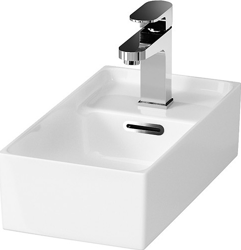 Cersanit K114-004 - Umyvadlo na desku CREA 22x40 cm keramika/lesklá bílá