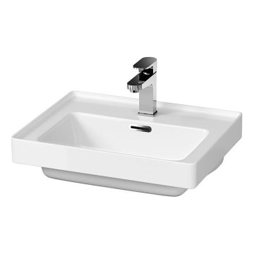 Cersanit K114-005 - Zápustné umyvadlo CREA 40x50,5 cm keramika/lesklá bílá