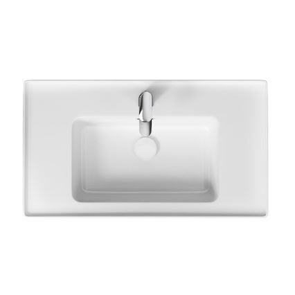 Cersanit K114-017 - Zápustné umyvadlo CREA 44,5x80,5 cm keramika/lesklá bílá