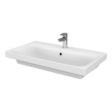 Cersanit K116-013-ECO - Zápustné umyvadlo MODUO 45x80 cm keramika/lesklá bílá