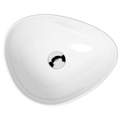 Cersanit K116-051 - Umyvadlo na desku MODUO 35,5x44 cm keramika/lesklá bílá