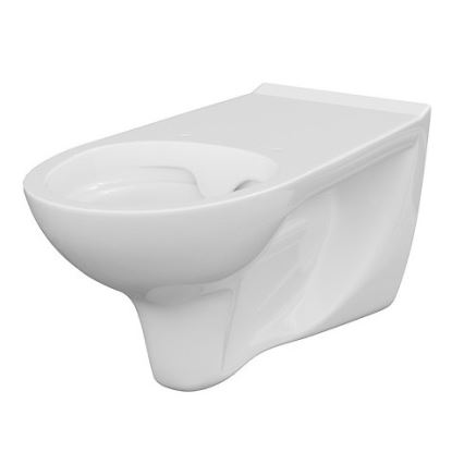 Cersanit K670-002 - Bezbariérové závěsné WC ETIUDA keramika/bílá