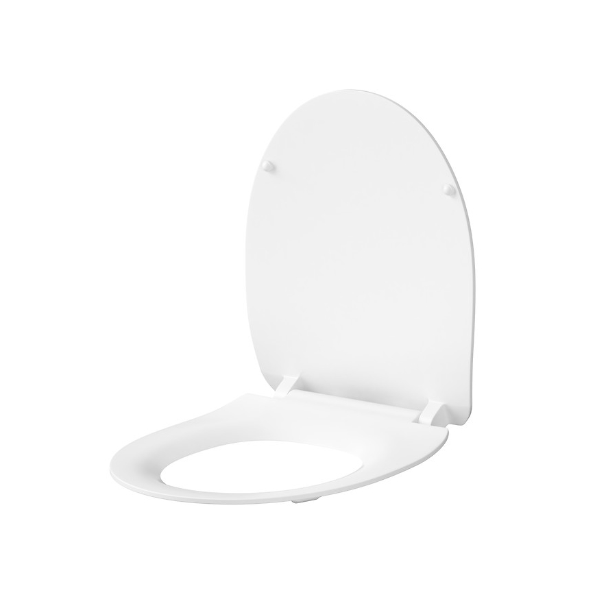 Cersanit K701-147 - Závěsné WC s prkénkem SAVIO keramika/bílá