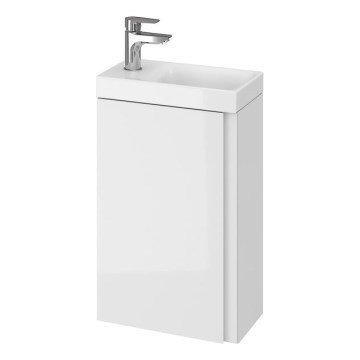 Cersanit S929-014 - Koupelnová skříňka pod umyvadlo MODUO 59x39 cm lesklá bílá