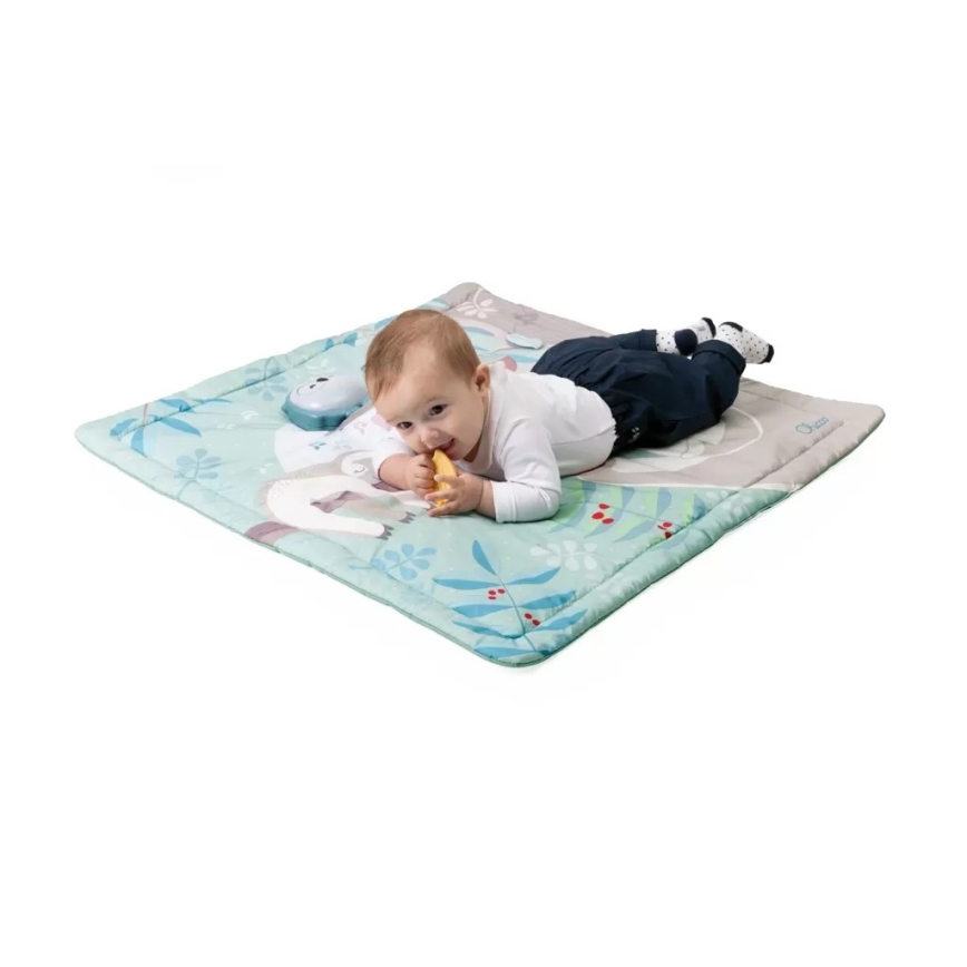 Chicco - Dětská hrací deka 2v1 3xAAA sovička