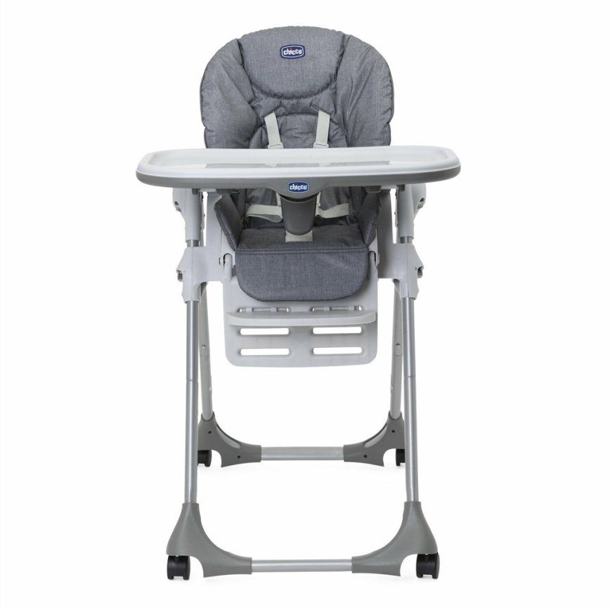 Chicco - Dětská jídelní židle Polly Easy šedá