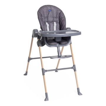 Chicco - Dětská jídelní židle Polly Essential - šedá