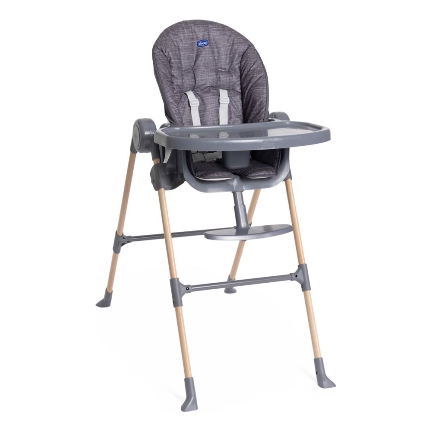 Chicco - Dětská jídelní židle Polly Essential - šedá
