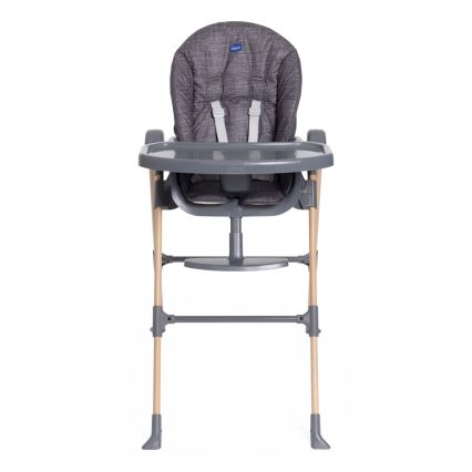 Chicco - Dětská jídelní židle Polly Essential - šedá