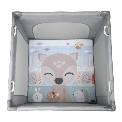Chicco - Dětská ohrádka FAWN šedá