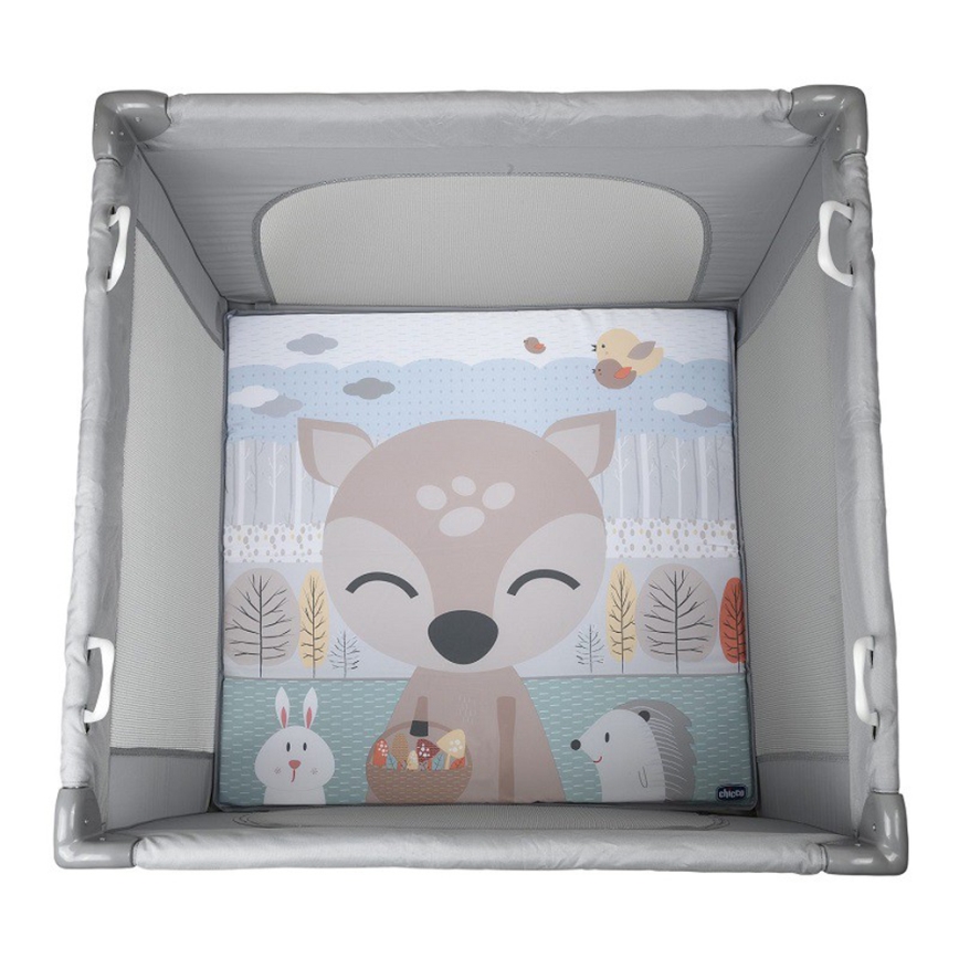 Chicco - Dětská ohrádka FAWN šedá