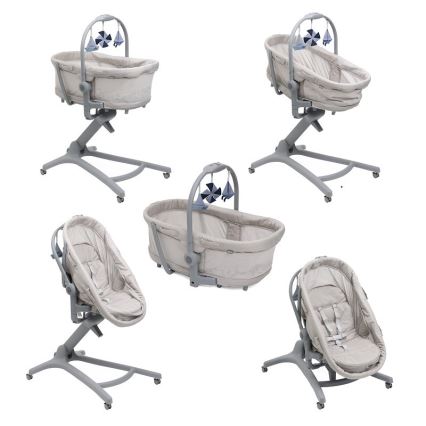 Chicco - Dětská postýlka 5v1 BABY HUG PRO béžová