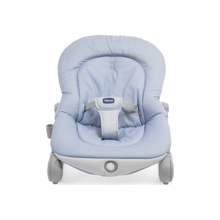 Chicco - Dětské vibrující houpátko s melodií BALLOON Dots 2xAA + 1xLR20 modrá
