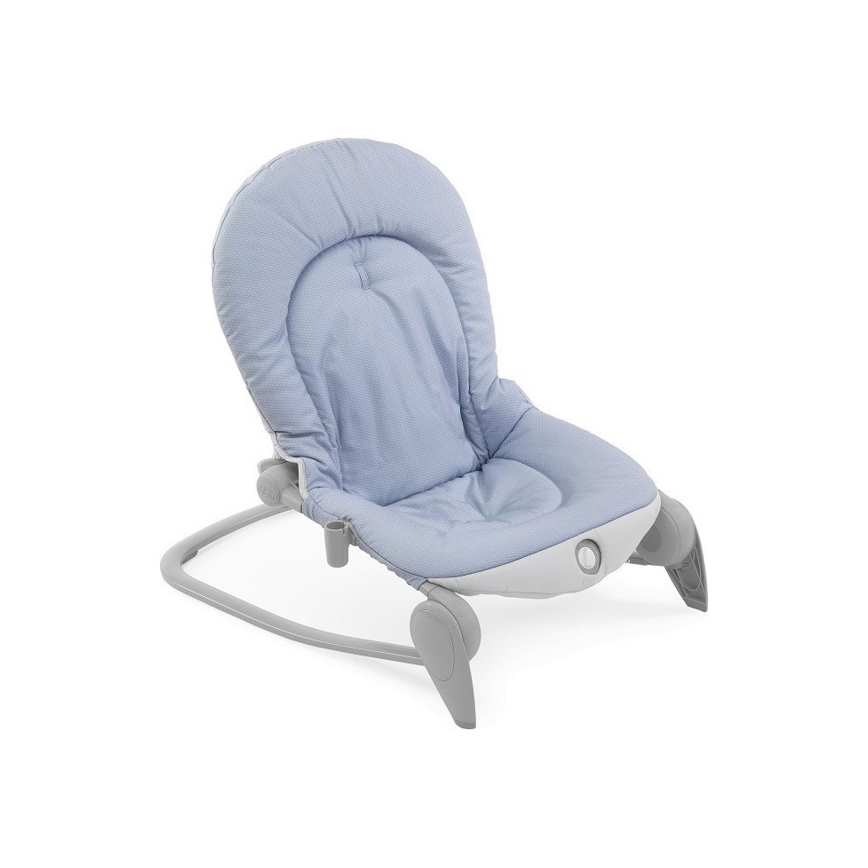 Chicco - Dětské vibrující houpátko s melodií BALLOON Dots 2xAA + 1xLR20 modrá