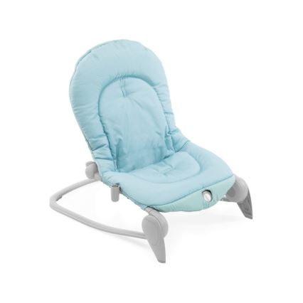 Chicco - Dětské vibrující lehátko s melodií BALLOON Froggy modrá
